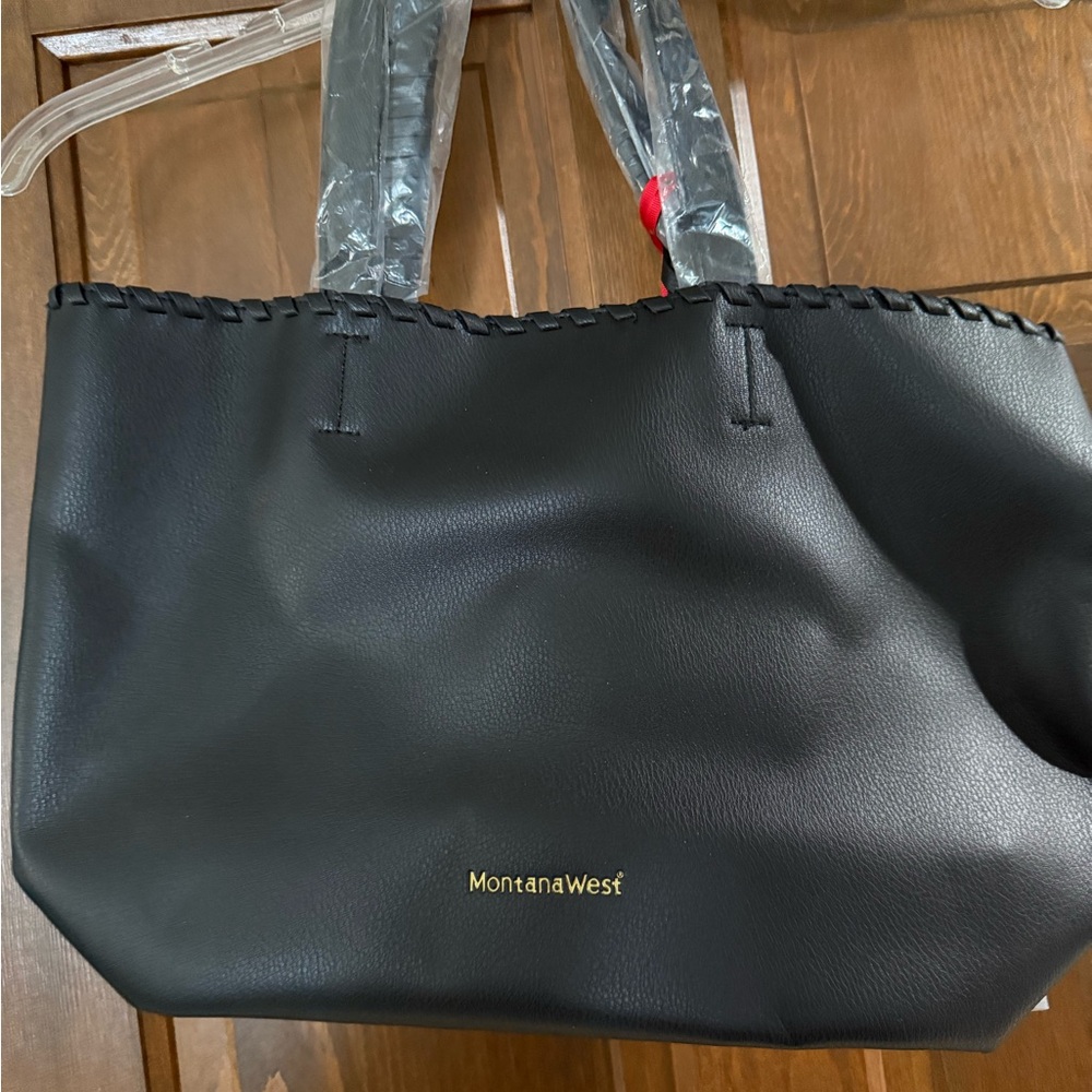 Montana West Black Tote Bag